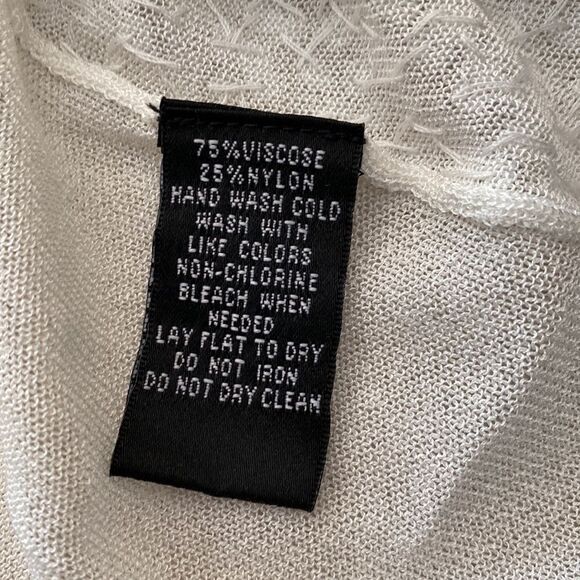 Linda Allard Ellen Tracy Extra Large Sleeveless Tank Fine Knit Sequin Sweater - Picture 6 of 6